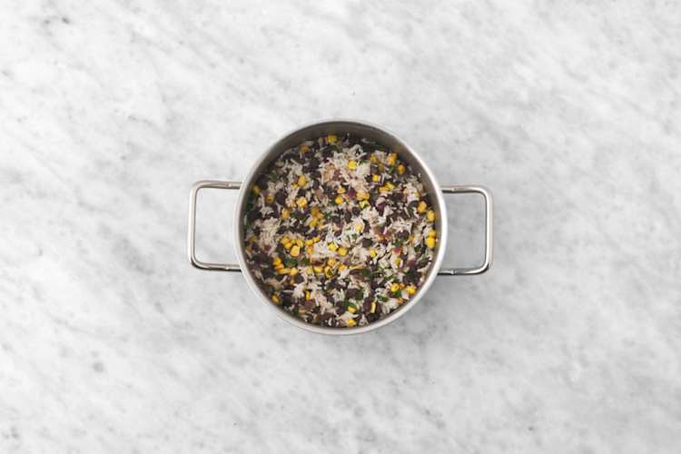 Cook aromatics