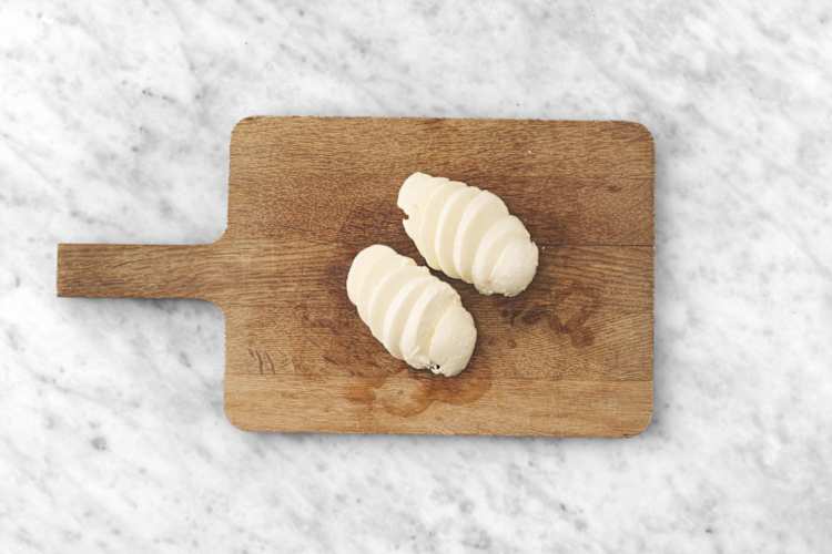 Förbered mozzarella
