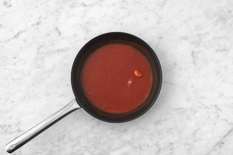Cuocere la salsa