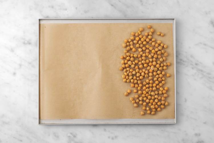 Prepara los garbanzos