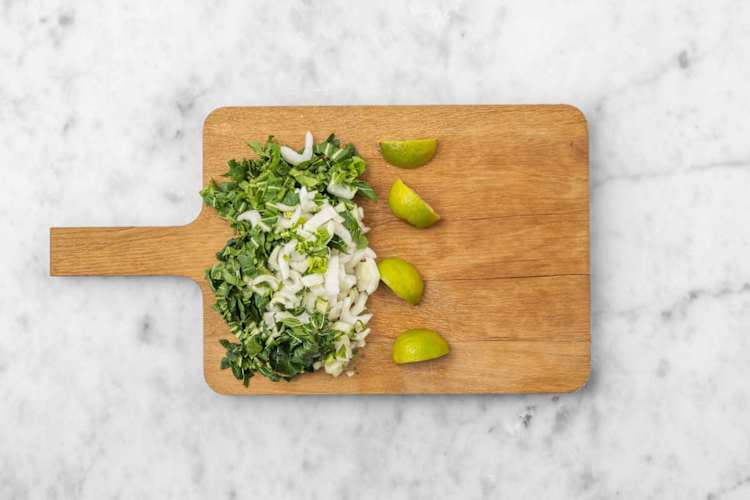 Lag pak choi-salat