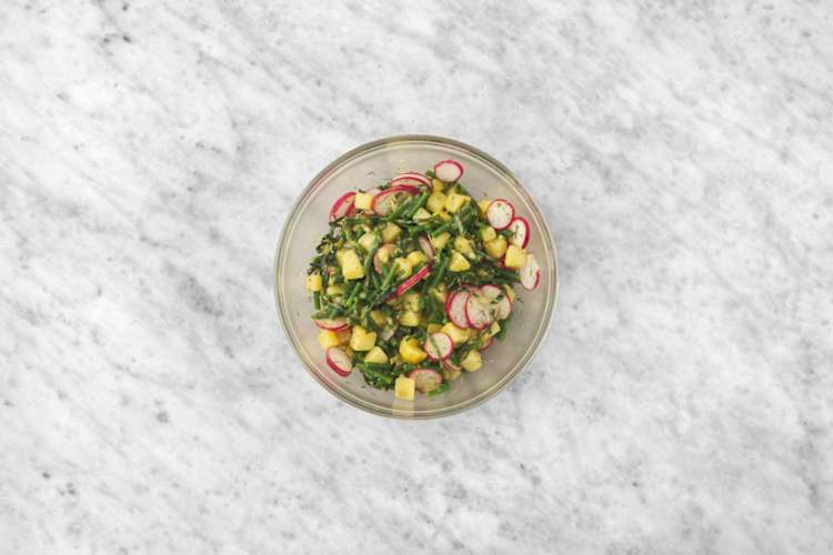 Salade maken
