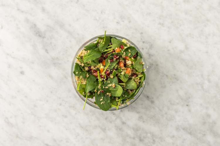 Bland tabouleh