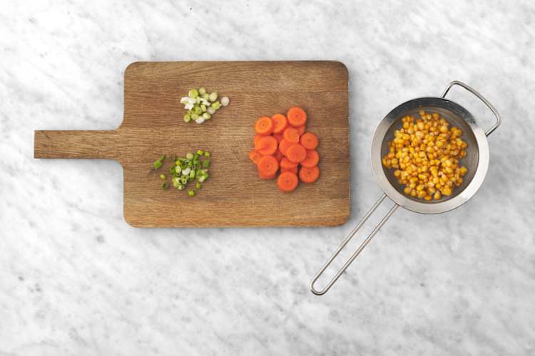 Preparare gli ingredienti