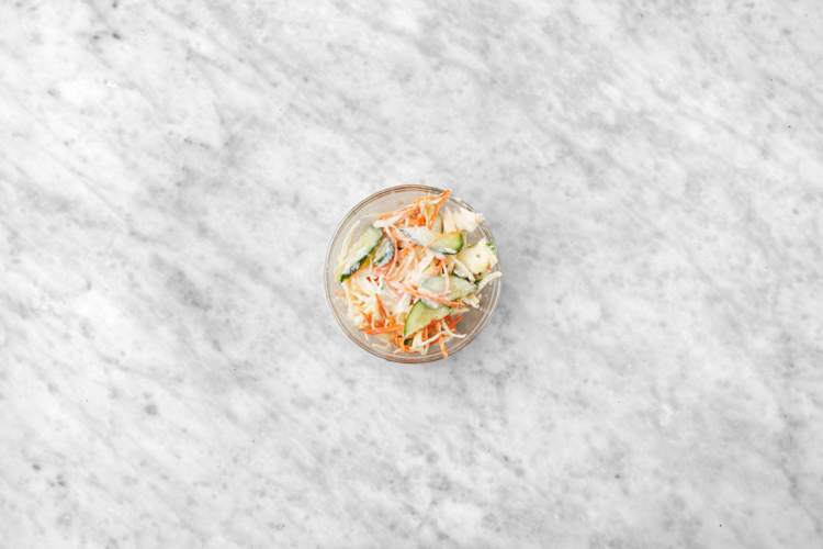 Preparare l'insalata 'coleslaw'