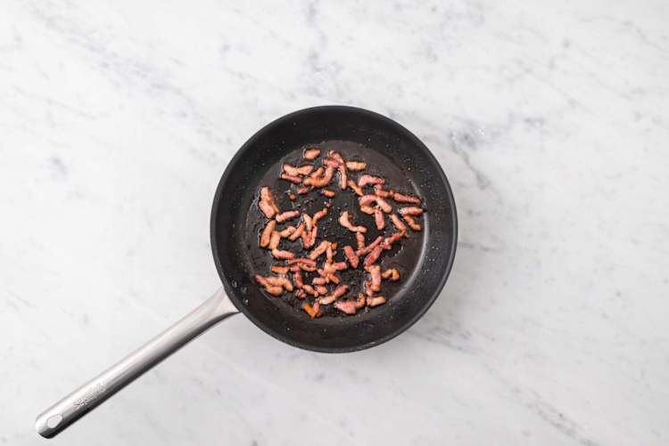 Fry the Prawns and Bacon