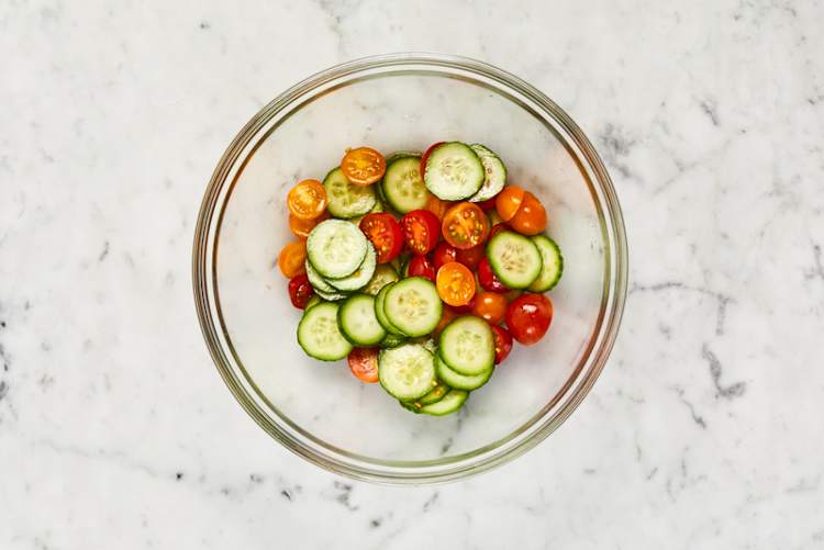 Marinade veggies