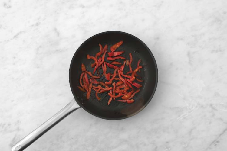 Saltea las verduras