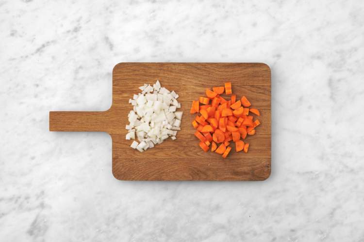 Prepara los ingredientes