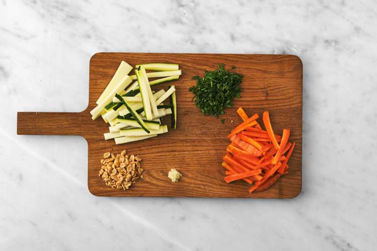 Prepara los ingredientes