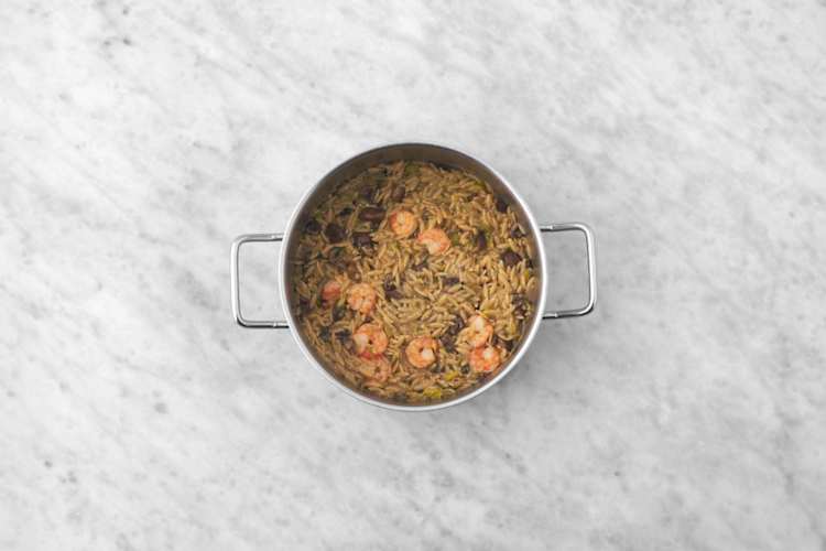 Acaba el risotto