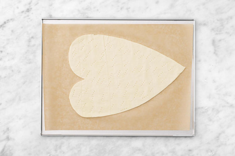 Cuire la pâte à blanc
