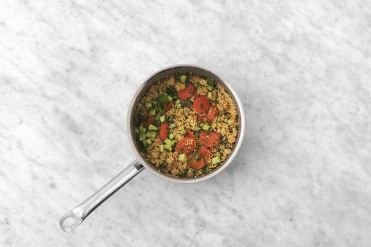 Couscous afmaken