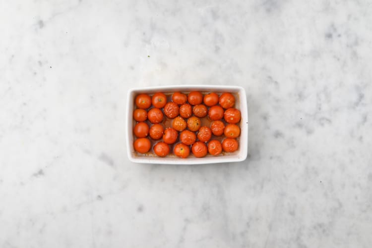 Cherrytomaten bakken