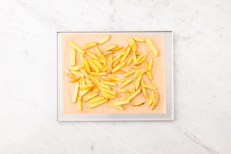 Frietjes bakken