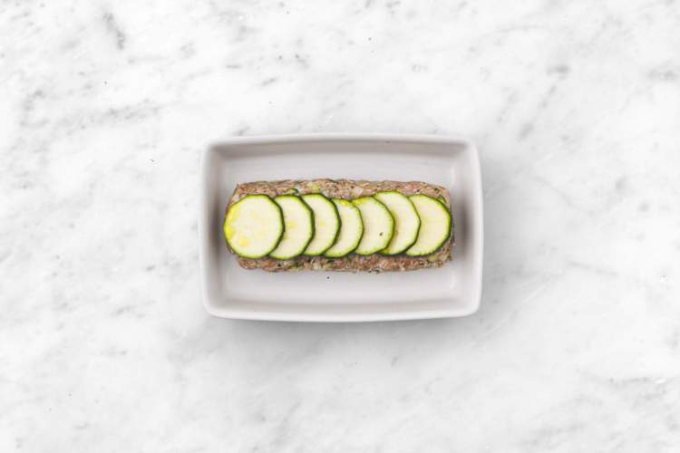 Bake the meatloaf