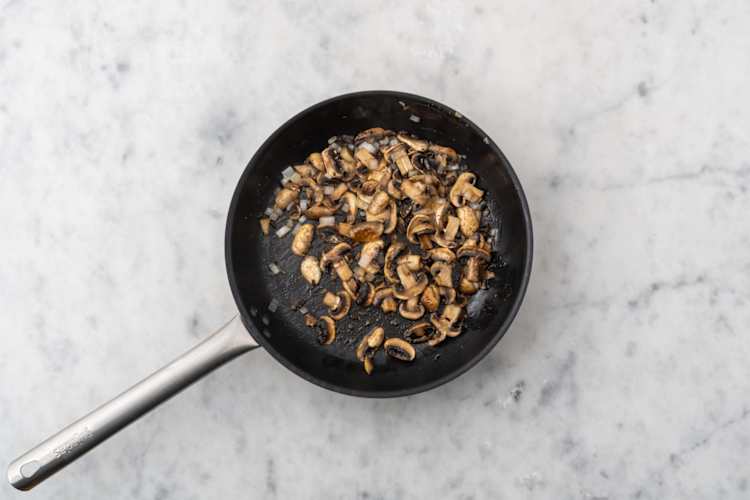 Sauté mushrooms