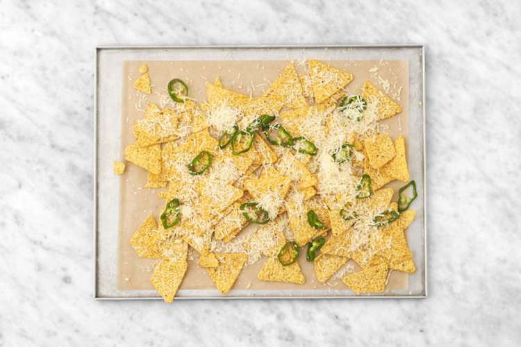 Grädda nachos