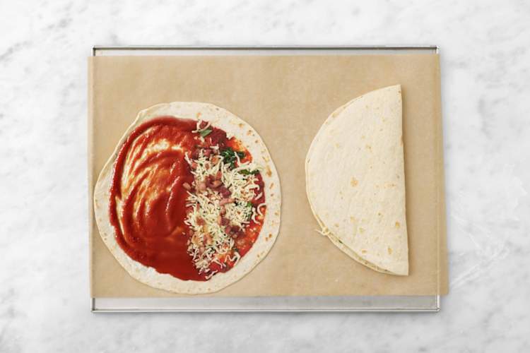 Fold tortillabrød