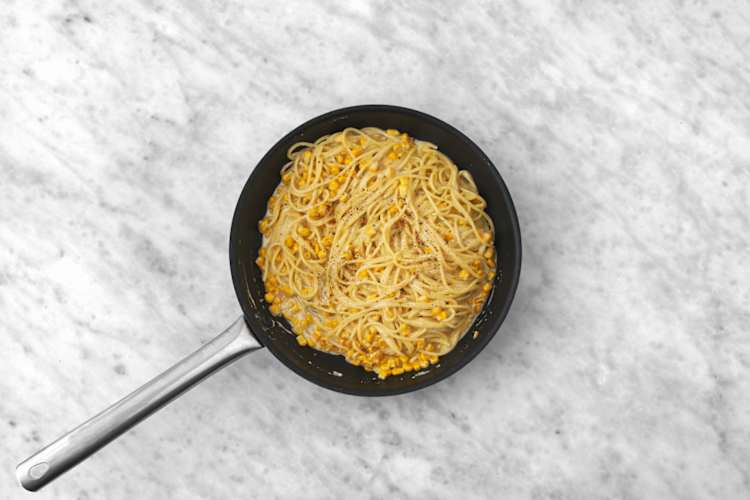 Tilsæt spaghetti