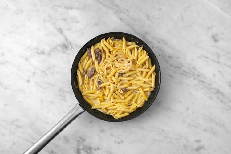 Pasta vollenden