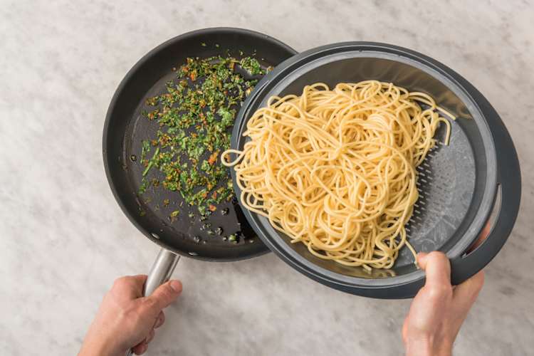 Pasta zubereiten
