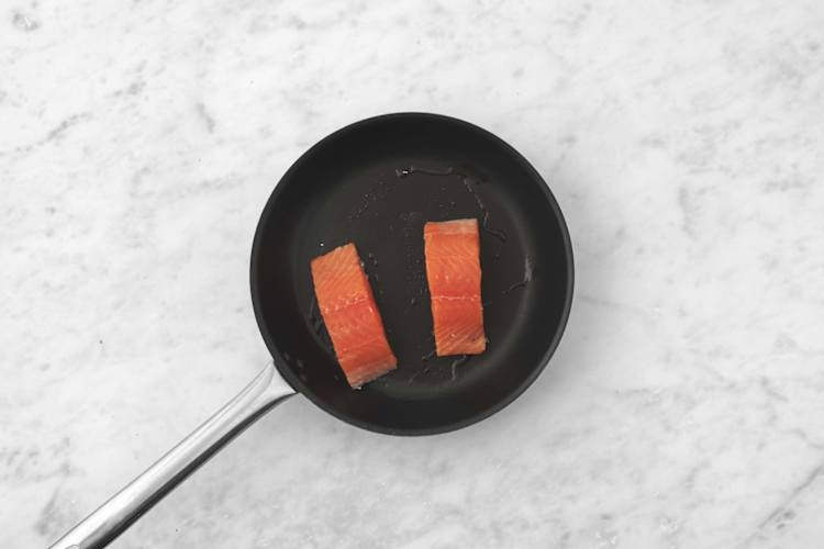 Fisch braten