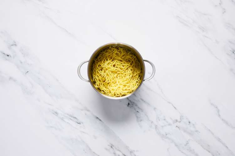 Boil noodles