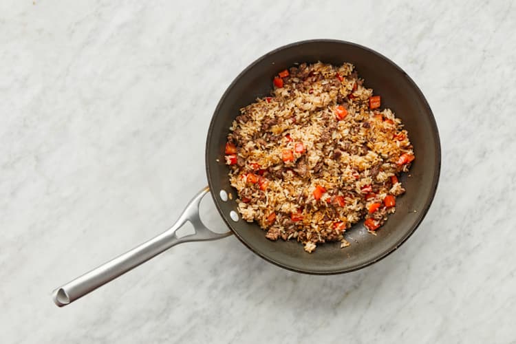Make fried rice