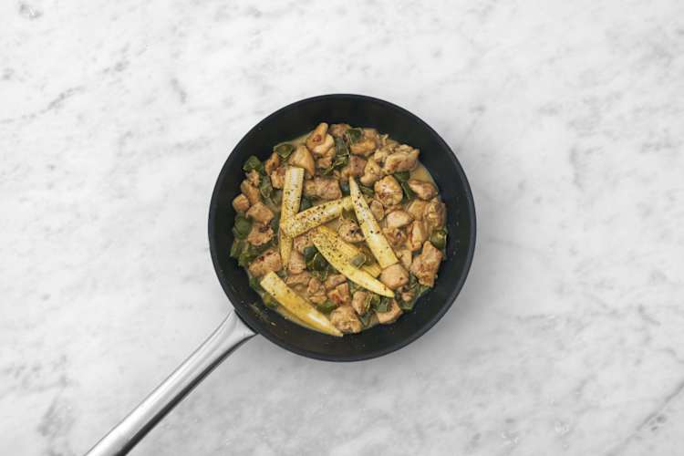 Add the Baby Corn