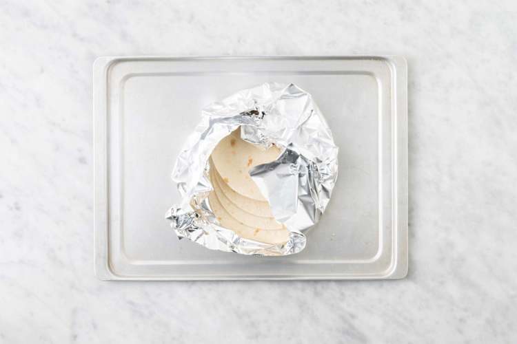 Varm tortillabrød