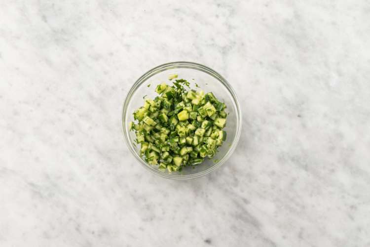 Bland agurkesalsa