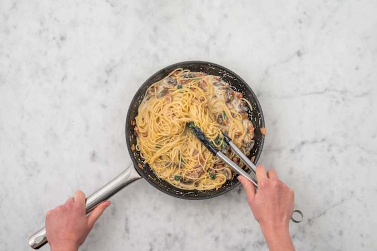 Tilsæt pasta