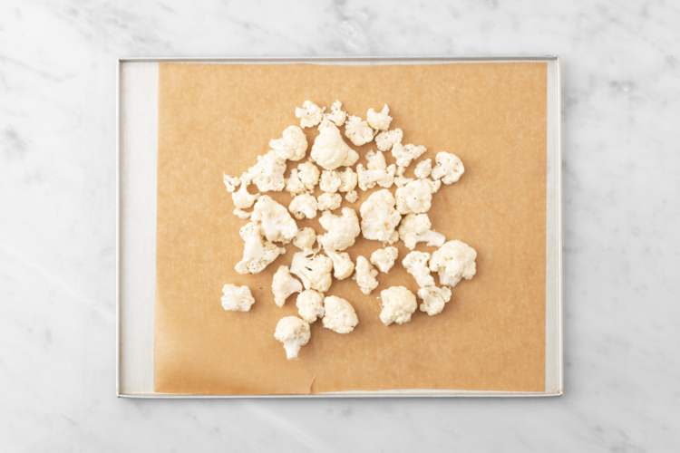 Roast the cauliflower