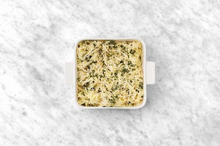 Bake the pasta 