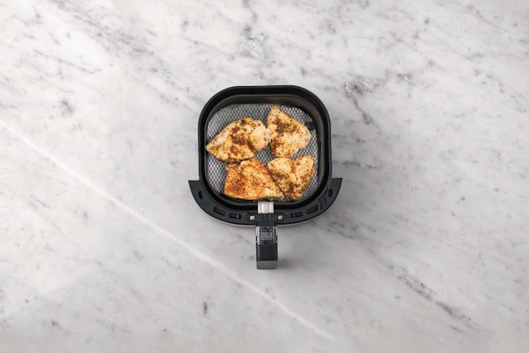 Cook the chicken