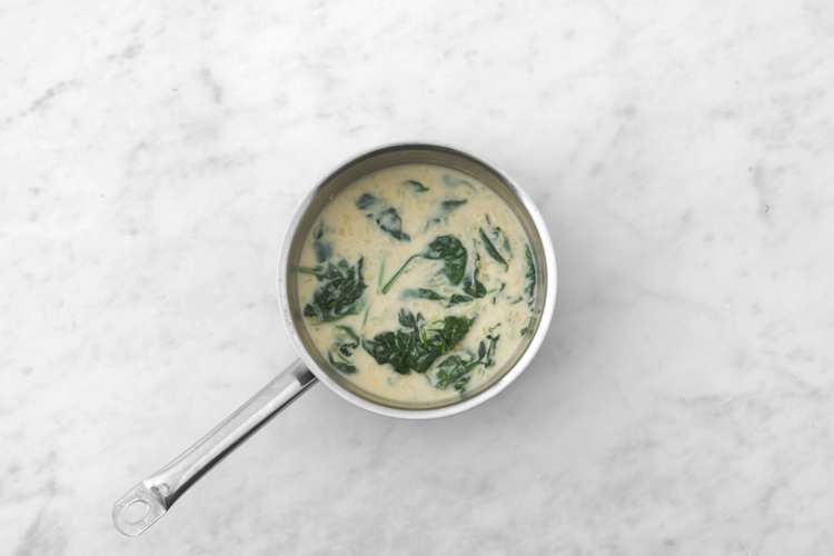 Make the white sauce