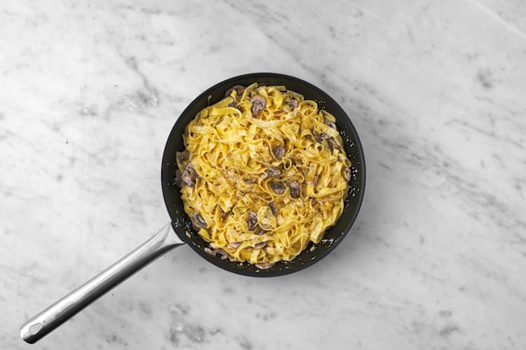Finish the pasta