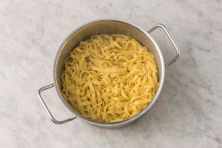 Cook the pasta