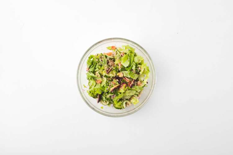 Salade maken