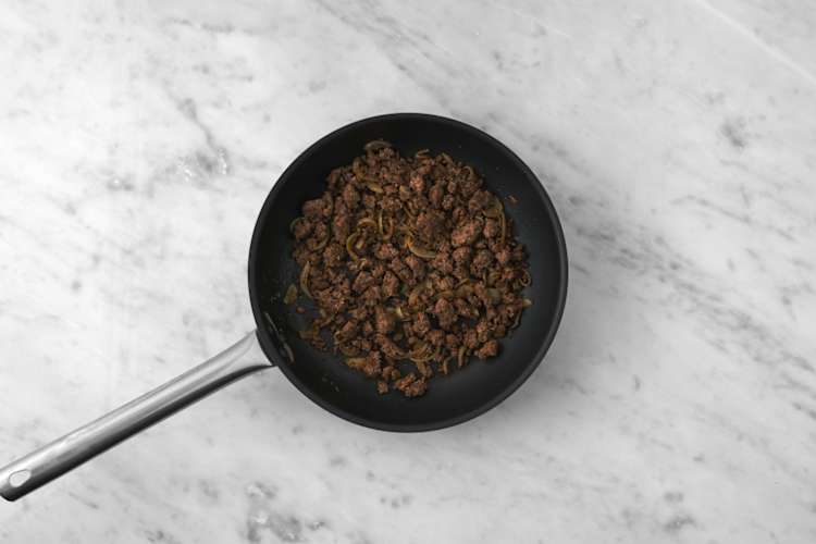 Cook the mince