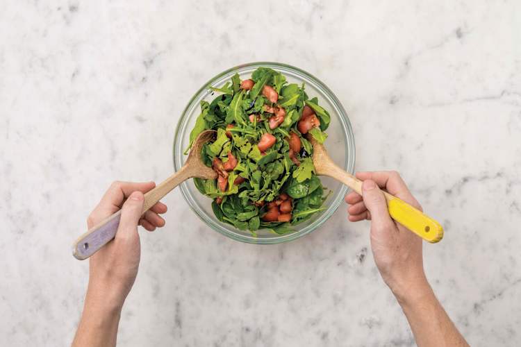 Make the salad