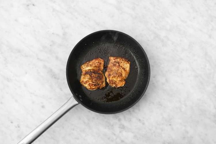 Cook the chicken
