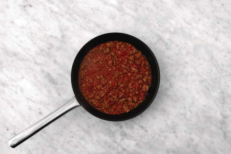 Finish the mince