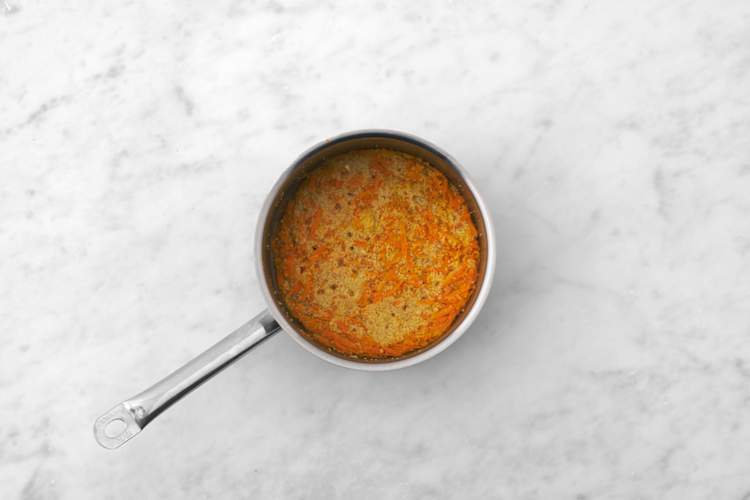 Cook the couscous