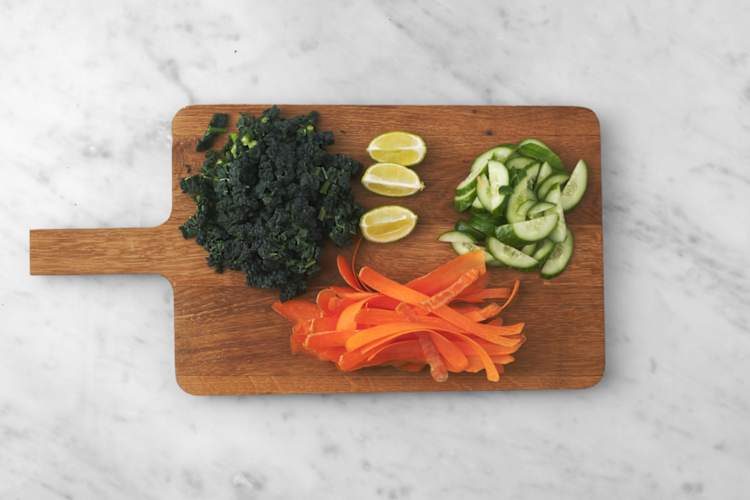 Prep the veggies