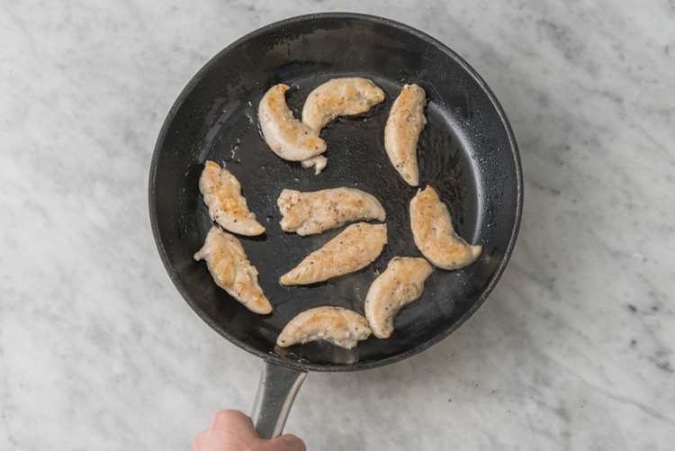 Cook chicken