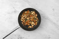Cook the mushrooms