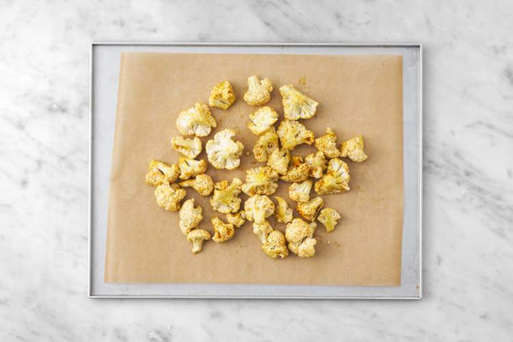Roast the cauliflower
