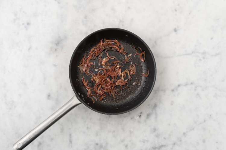 Caramelize onions